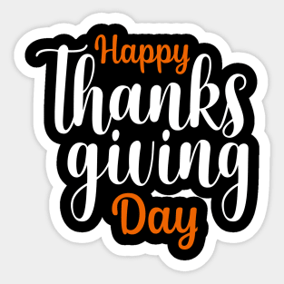 thanksgiving day Sticker